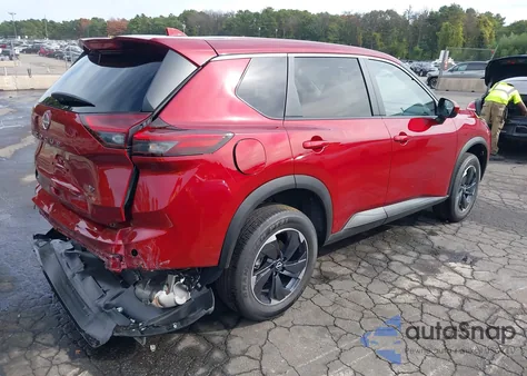 2025 Nissan Rogue Sv Intelligent Awd from USA, damaged, VIN JN8BT3BB5SW429218